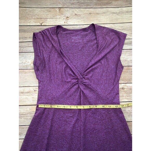 Patagonia Dress Women XS Purple Bandha Sleeveless V Neck Comfort Hiking - Picture 5 of 8